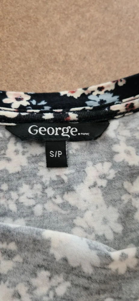 George Floral Top Size S🧡 thumbnail