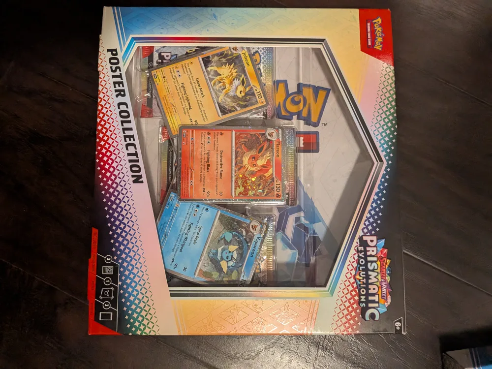 Pokémon TCG Prismatic Evolution Poster Collection image indicator(2)