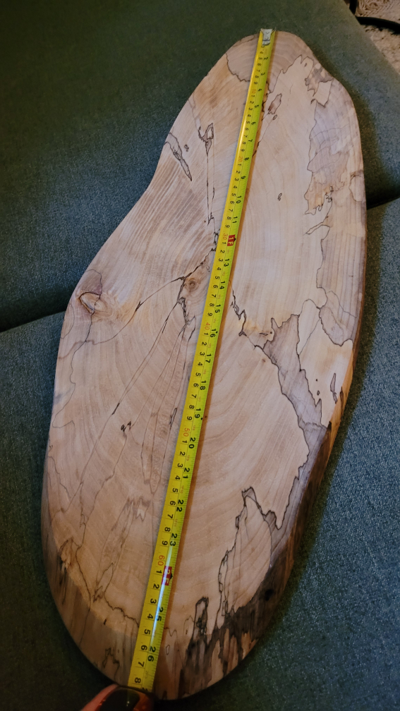 Cheese Board Live Edge Wood Slab - 26 Inches