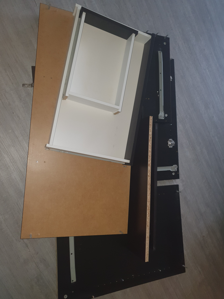 Dark Brown computer desk from Ikea - photo 5