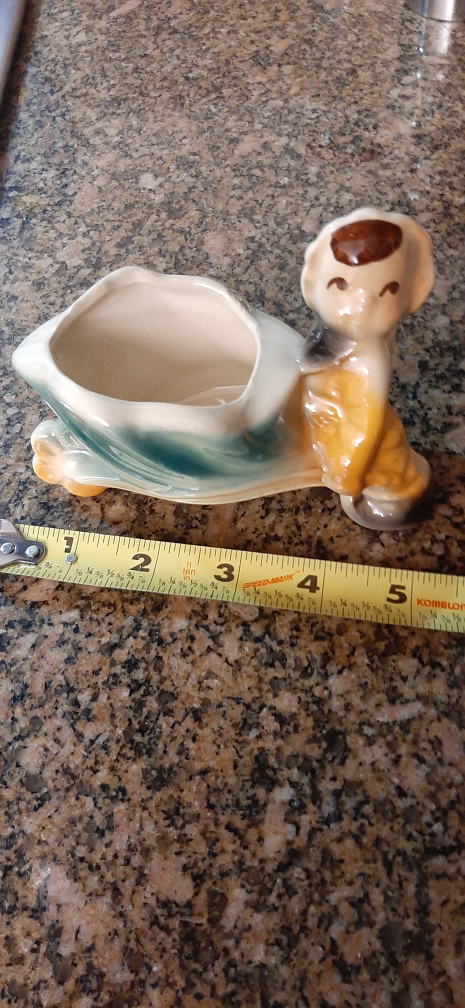 Vintage Mini Elf Ceramic Planter - photo 2