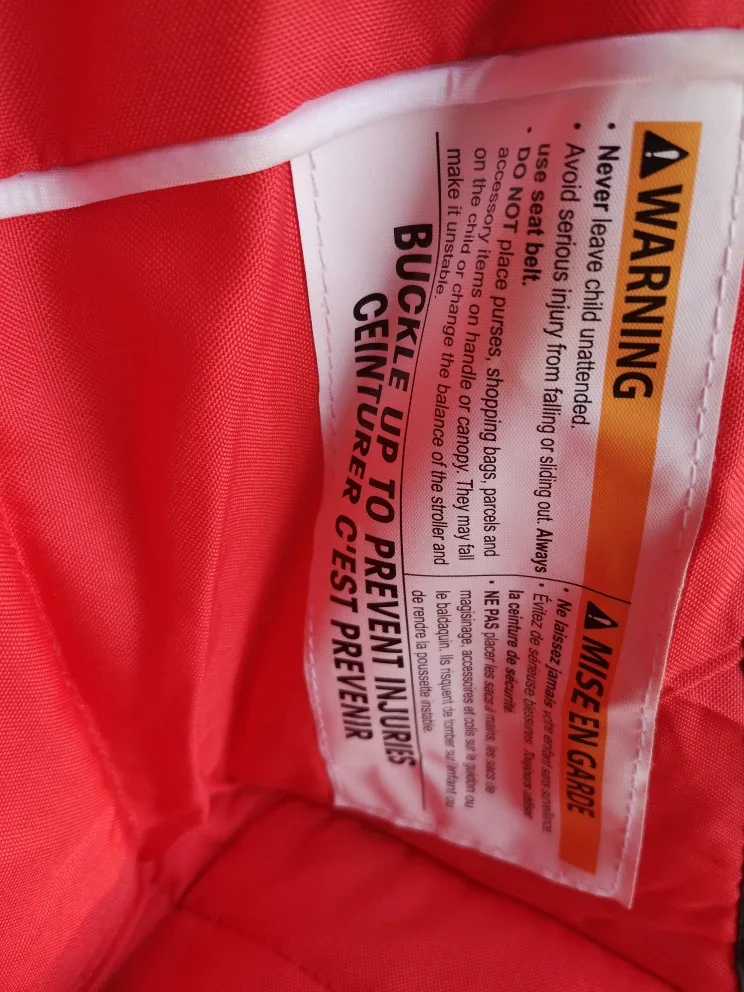 Red Compact Stroller image indicator(3)