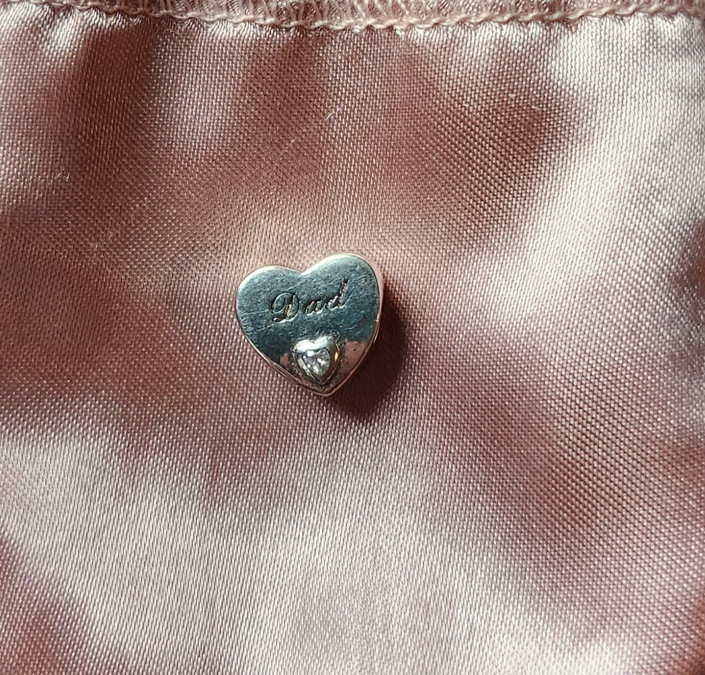Dad Heart Charm thumbnail