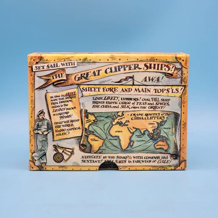 🥳VGC🤩 The CLIPPER SHIP in a Box # 27 Stag Hound image indicator(8)