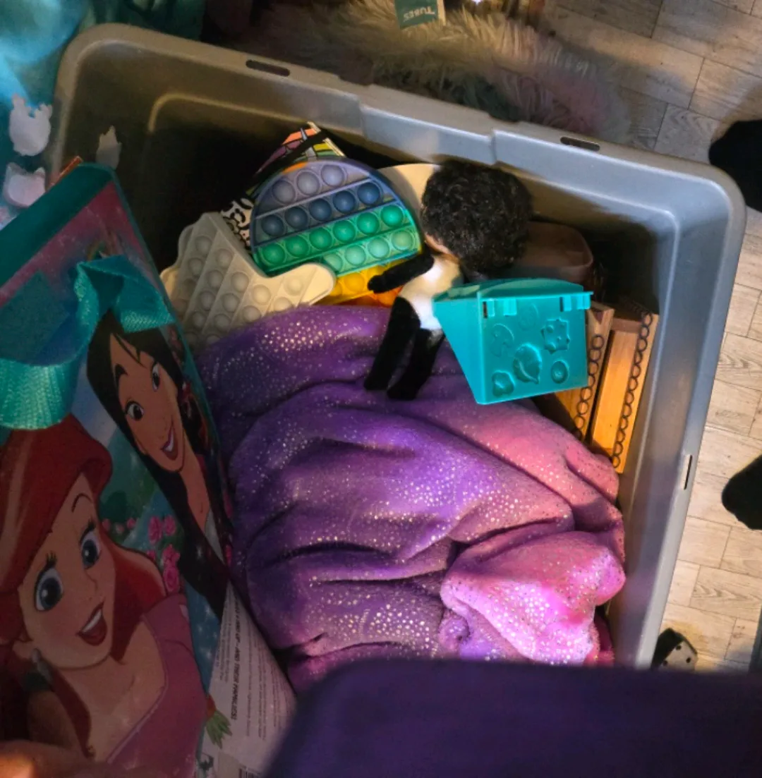 toys and girls clothes + mermaid tail blanket image indicator(2)