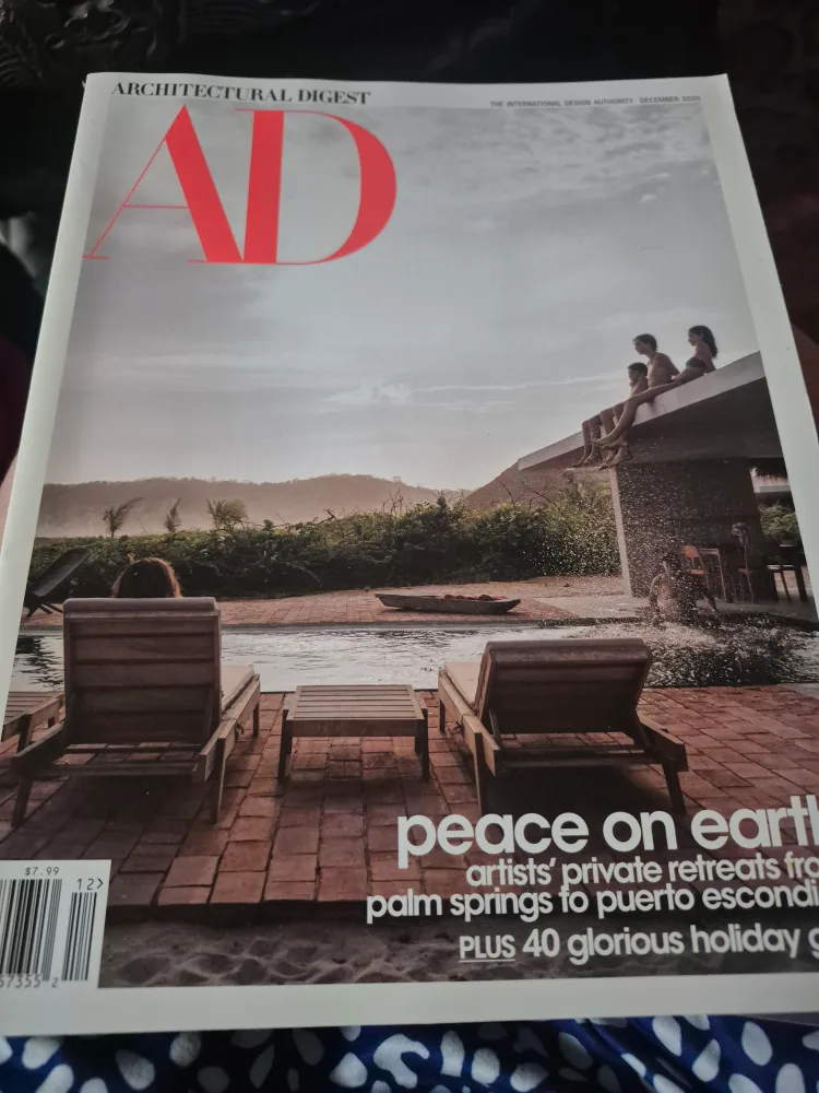 Architectural Digest December 2020❤️ thumbnail
