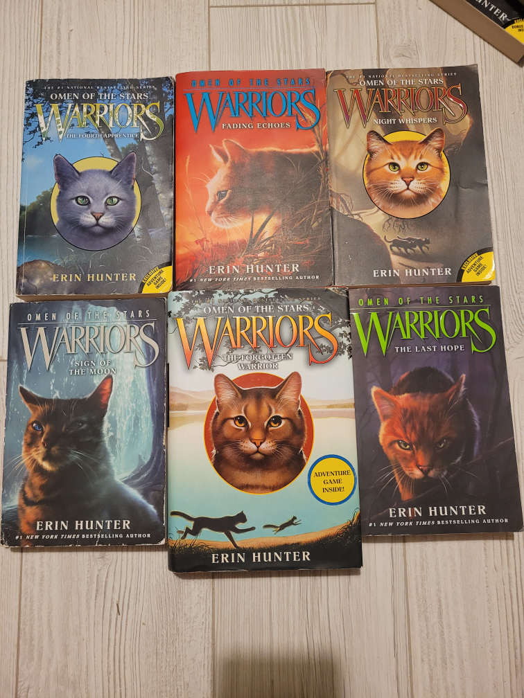 Warriors: Omen of the Stars Series Books 1-6 - photo 2