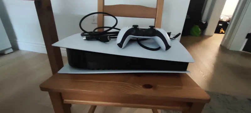 PlayStation 5 Console with Controller thumbnail