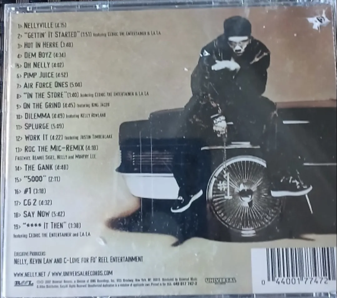 NELLY SWEAT and NELLYVILLE Sealed CDS image indicator(4)