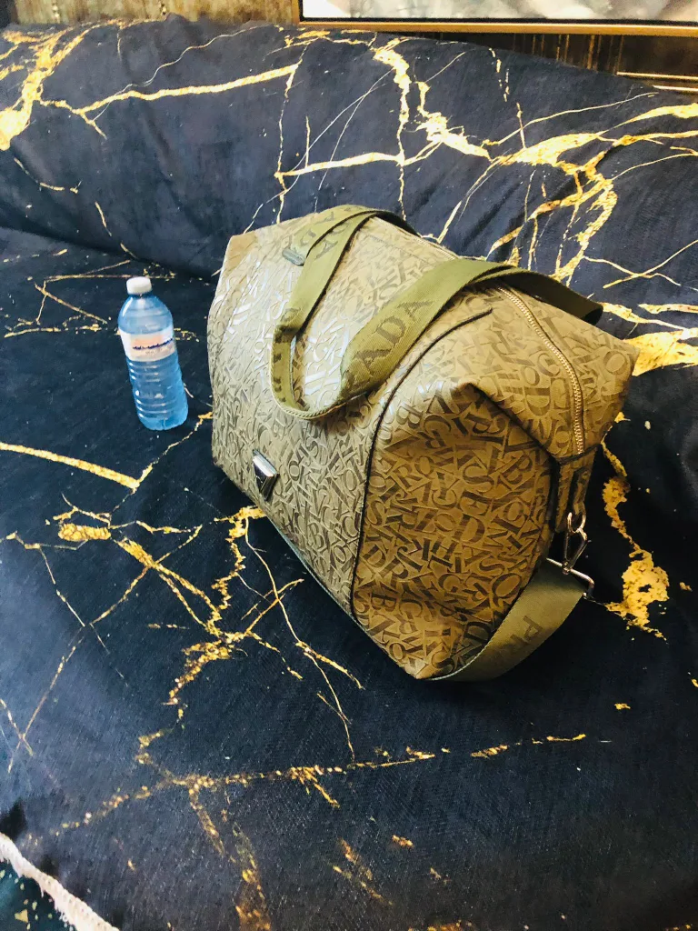 Prada Milano monogram tote bag thumbnail