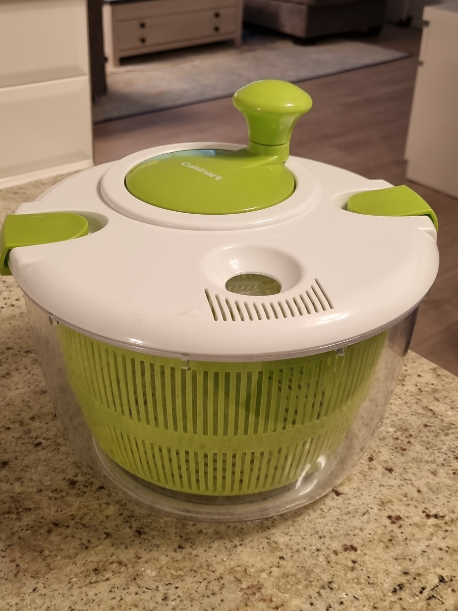 Cuisinart Salad Spinner - Green & White
