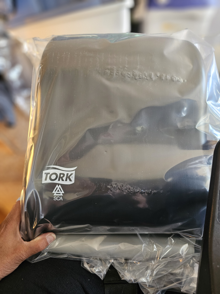 New Tork 84TR Hand Towel Dispenser - Smoke - photo 2