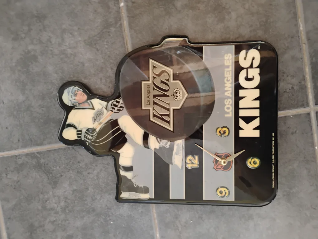 Los Angeles Kings Hockey Wall Clock