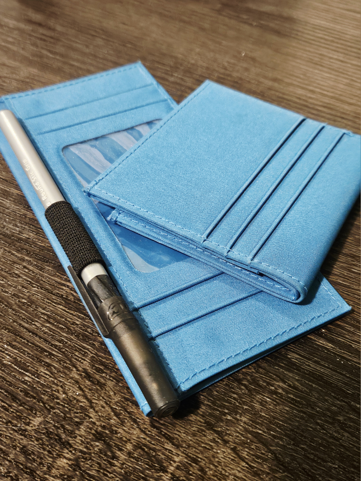 Blue Card Holder Wallets