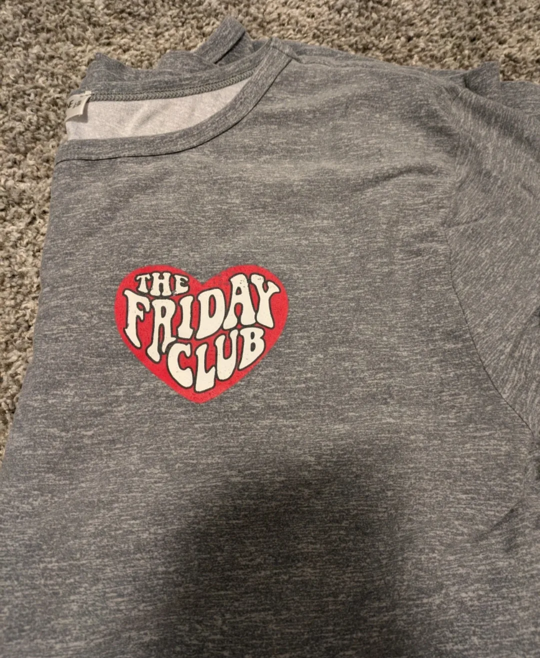 The Friday Club Grey Tee thumbnail