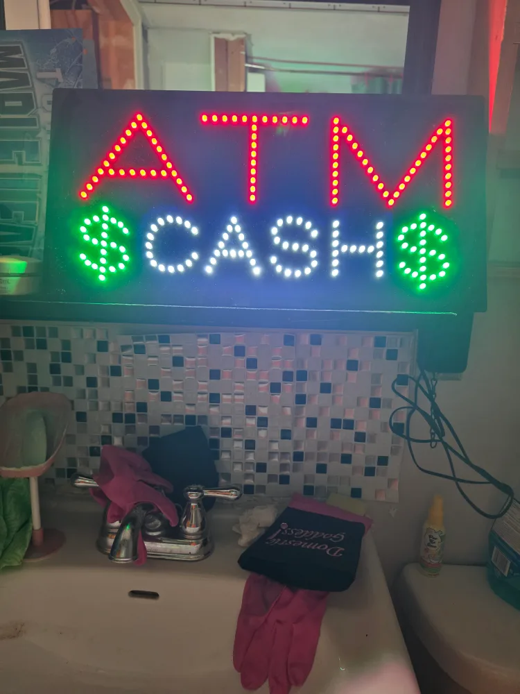 ATM Cash LED Sign image indicator(3)