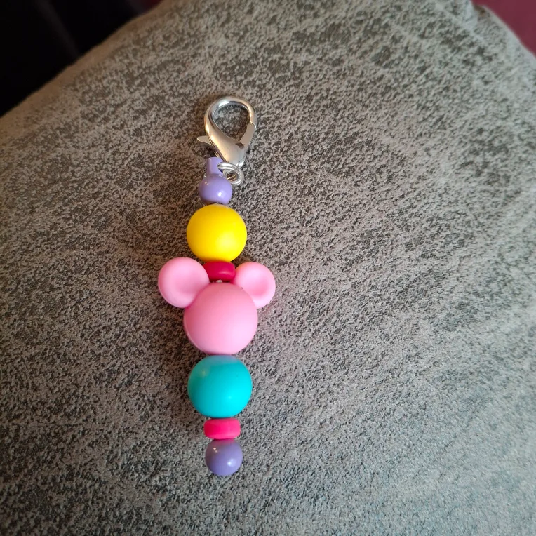 Handmade Mickey Purse or Backpack Charm thumbnail