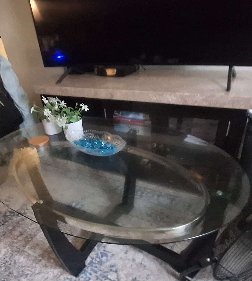 Matinee Oval Coffee & 2 End Table Set/WITH 2 LAMPS WITH USB - photo 4
