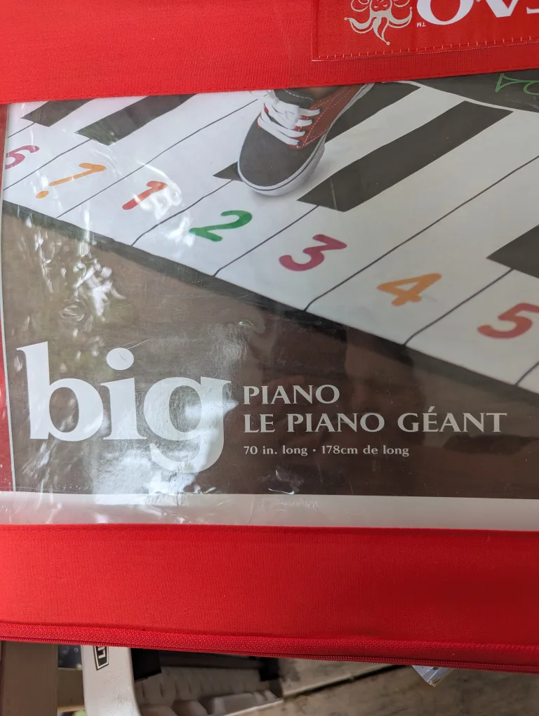 FAO Schwarz Big Piano Mat - 70 in Long thumbnail