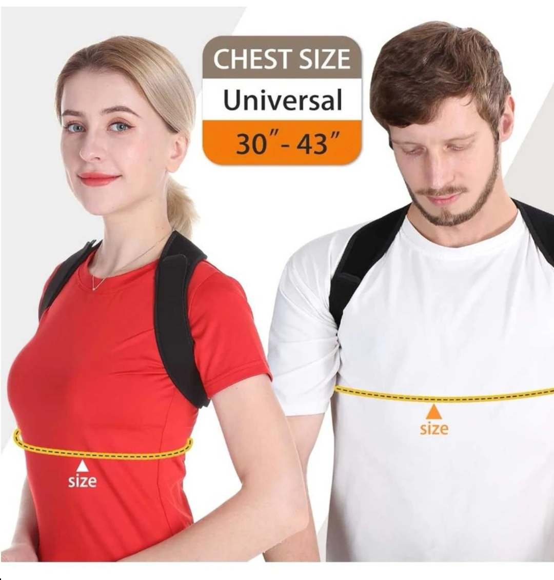 Posture Corrector - Universal Size 30-43" - photo 3