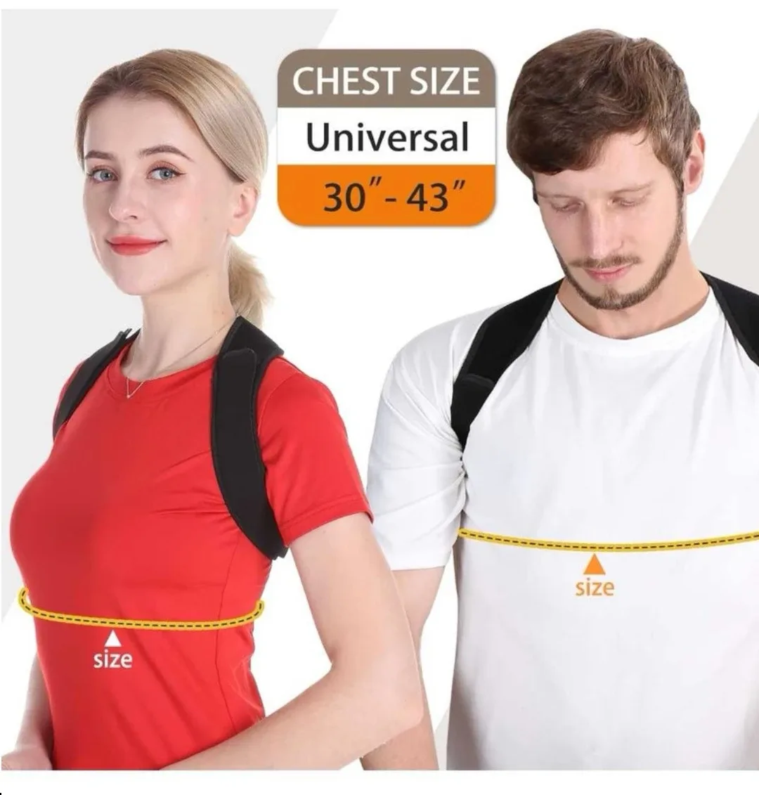 Posture Corrector - Universal Size 30-43" image indicator(3)