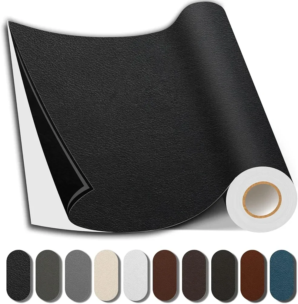 New Black Leather Repair Patch - Self Adhesive thumbnail