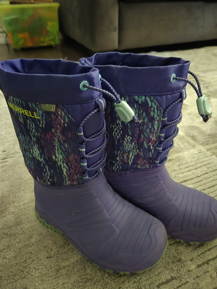 Merrell Purple Winter Boots Size 1