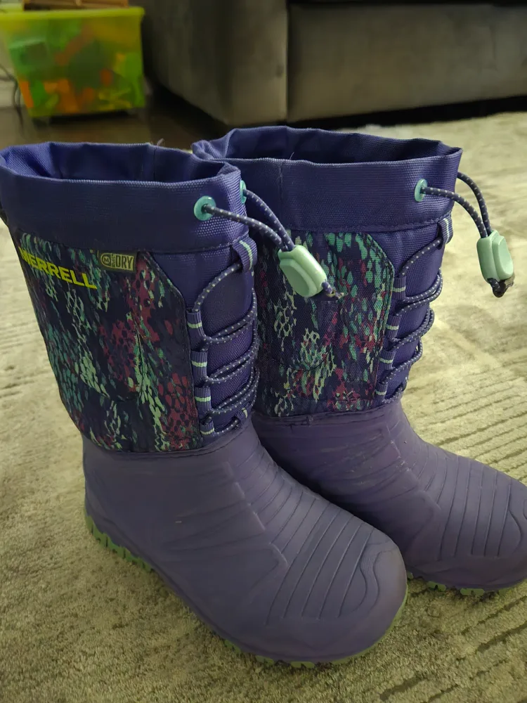 Merrell Purple Winter Boots Size 1 thumbnail