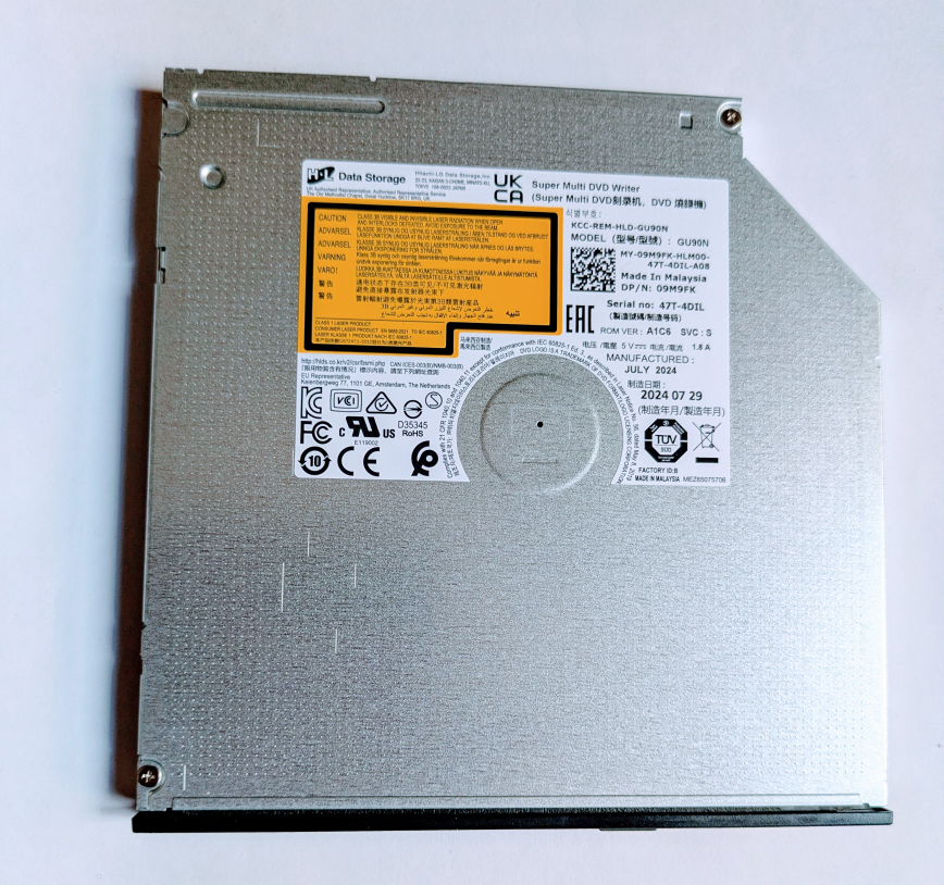 Super Slim Laptop Dvdrw/DVD Writer/cdrw Drive - photo 4