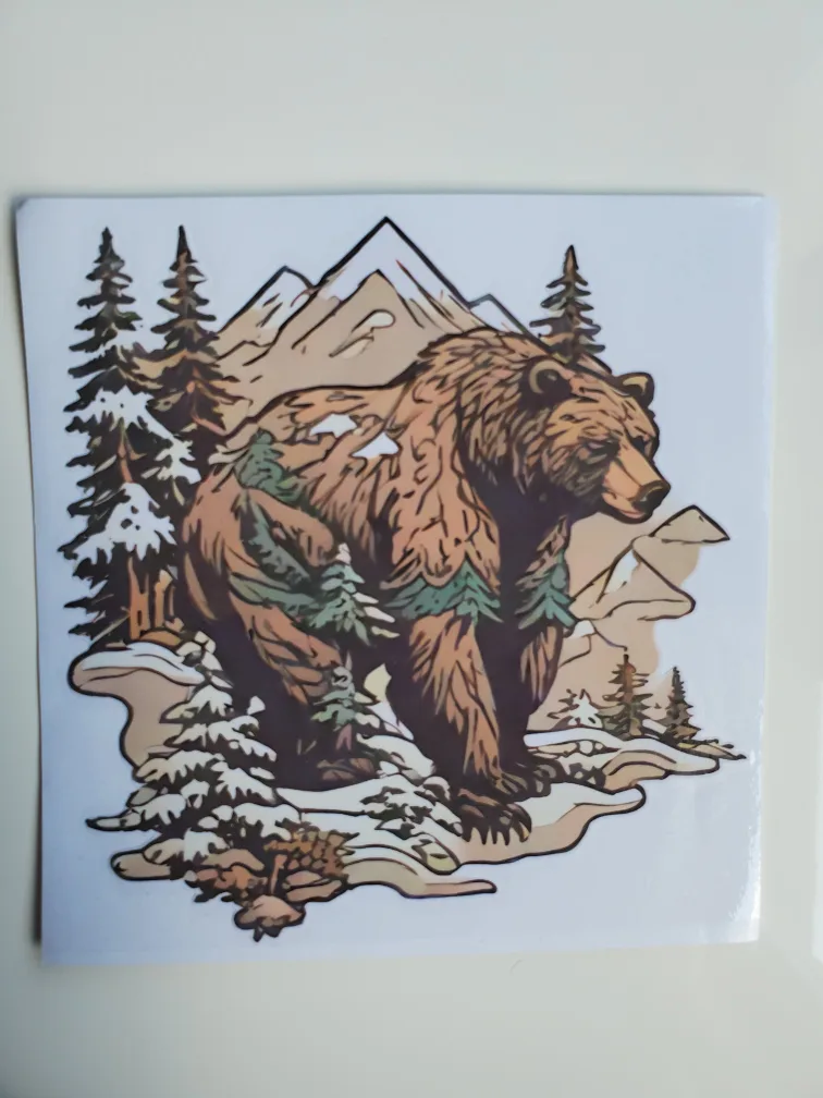 nature outdoors styles vinyl waterproof stickers image indicator(8)