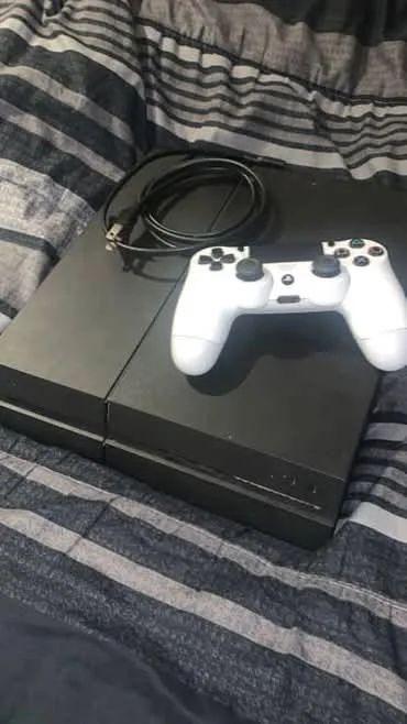 PlayStation 4 (PS4) with Controller thumbnail