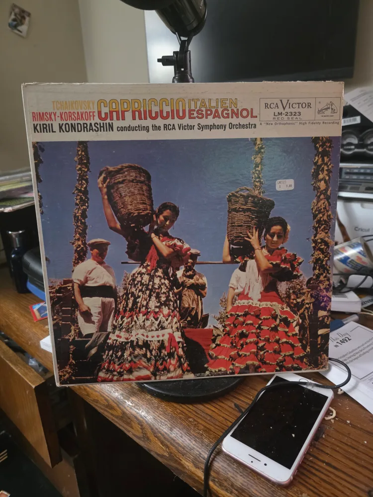 Rimsky-Korsakoff Capriccio Espagnol Vinyl Record thumbnail