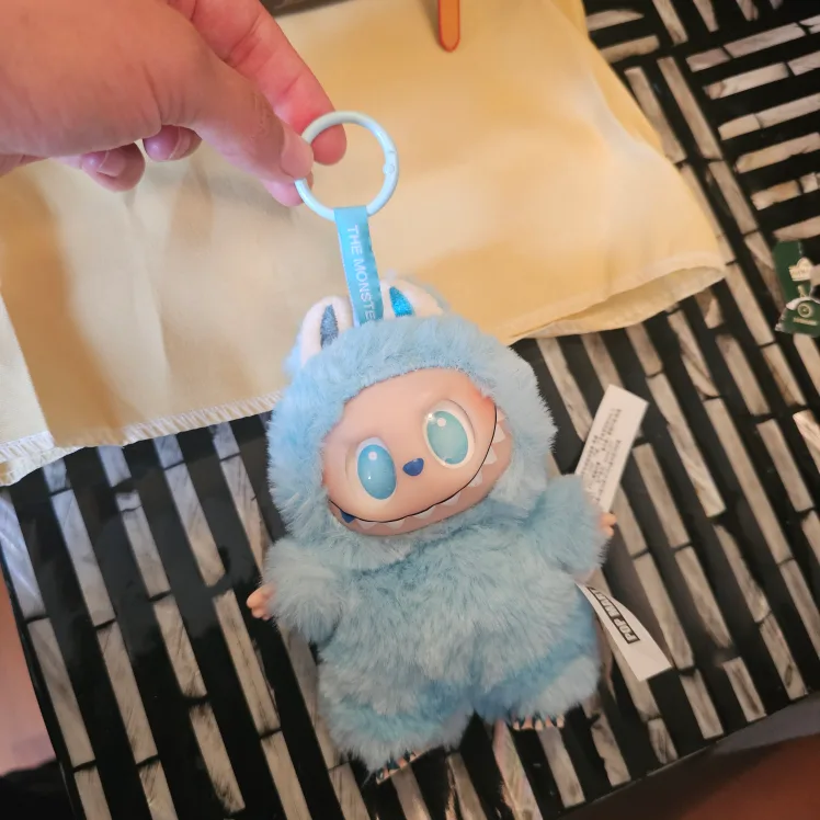 THE MONSTERS LABUBU Plush Keychain thumbnail