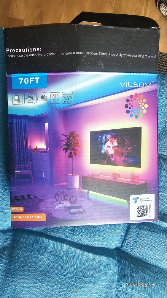 Yilsom 70FT LED Strip Lights - Indoor Use Only