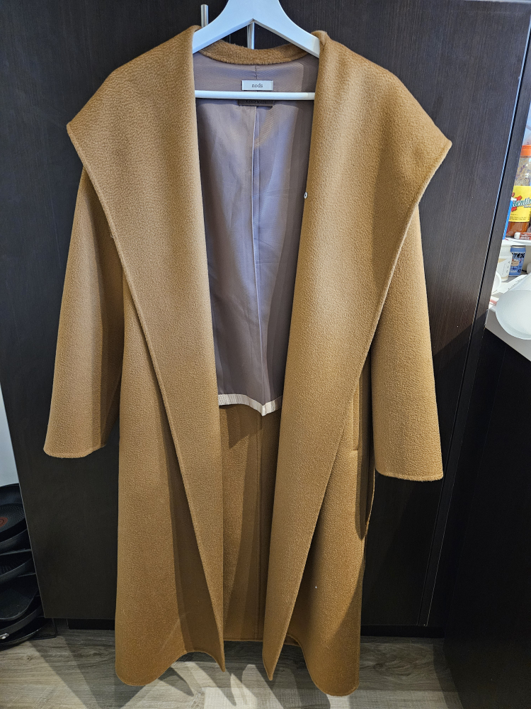 Handmade Wool Coat - Caramel