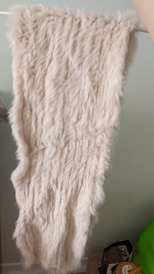 Danier Rabbit Fur Scarf