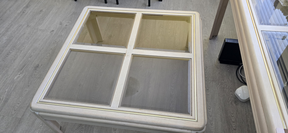 Glass Top Coffee Table - photo 3