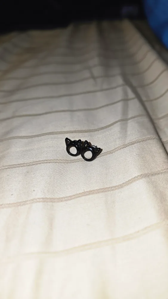 Cat Ear Stud Earrings thumbnail