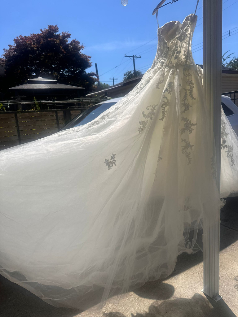 Wedding Dress - Elegant & Beautiful (Size 0-2) XS-S - photo 5