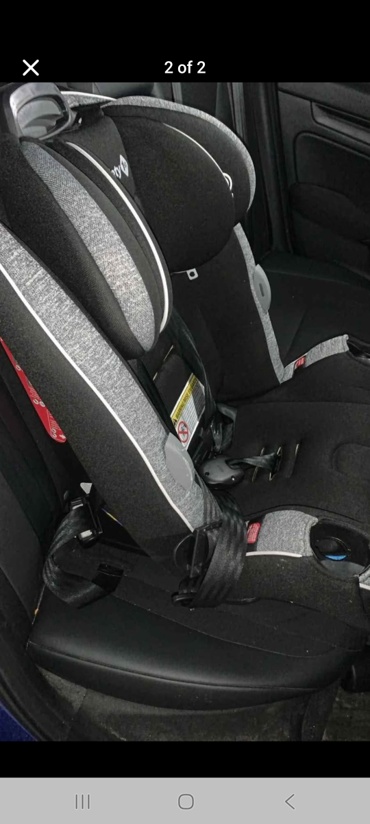 safety first Car Seat - Black & Grey