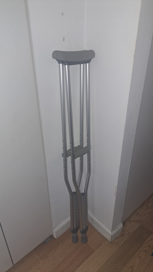 Adjustable Aluminum Crutches