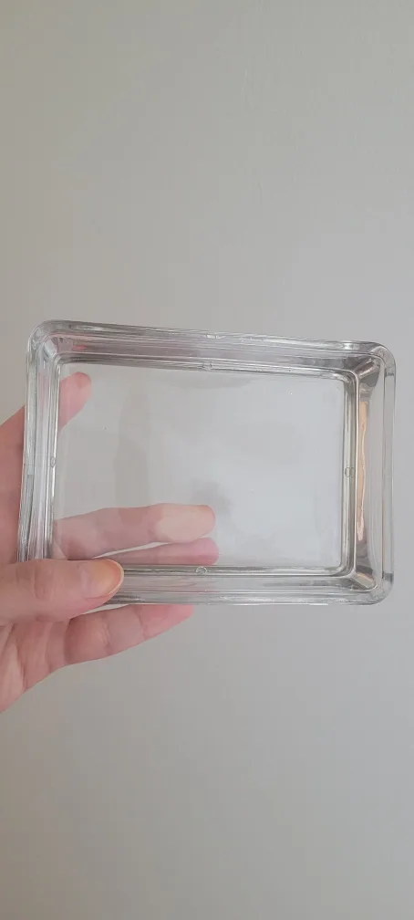 New Clear Glass heavy-duty soap dish 🧡 image indicator(2)