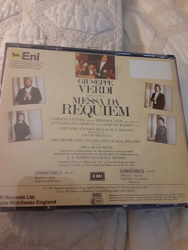 Verdi Messa Da Requiem CD - photo 2