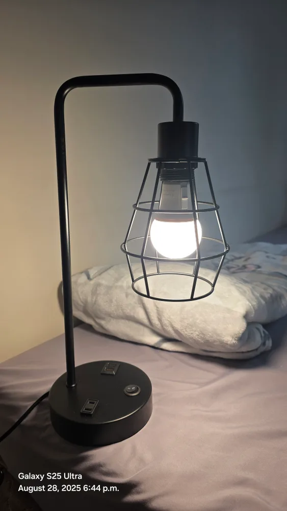Black Industrial Style Desk Lamp thumbnail