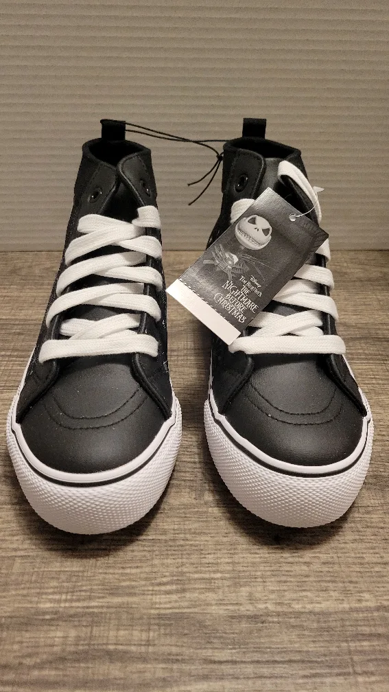 Disney Nightmare Before Christmas High Top Sneakers - Size 8 image indicator(2)