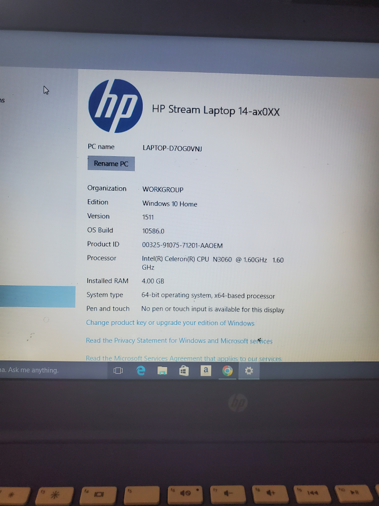 HP Stream Laptop 14-ax0XX - Purple - photo 4