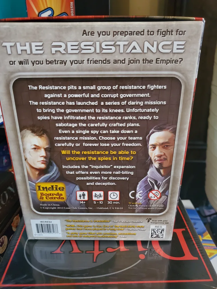 The Resistance Board Game image indicator(2)