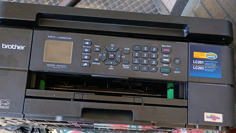Brother All In One Inkjet Printer Mfg-j485dw - photo 2