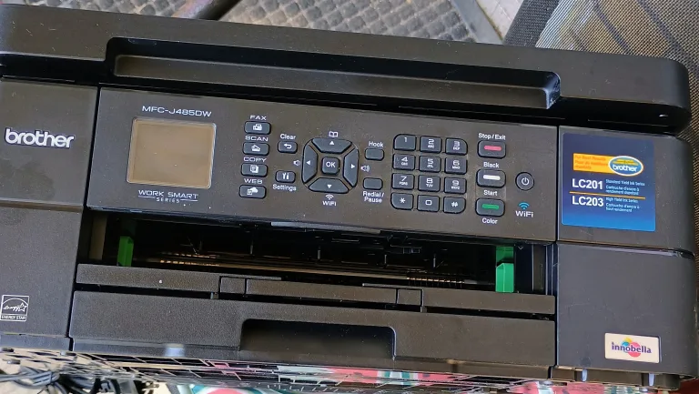 Brother All In One Inkjet Printer Mfg-j485dw image indicator(2)