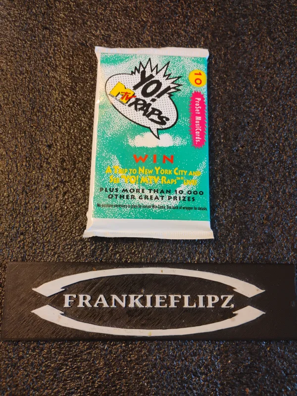 Yo! MTV Raps Series 1 Trading Cards Pack